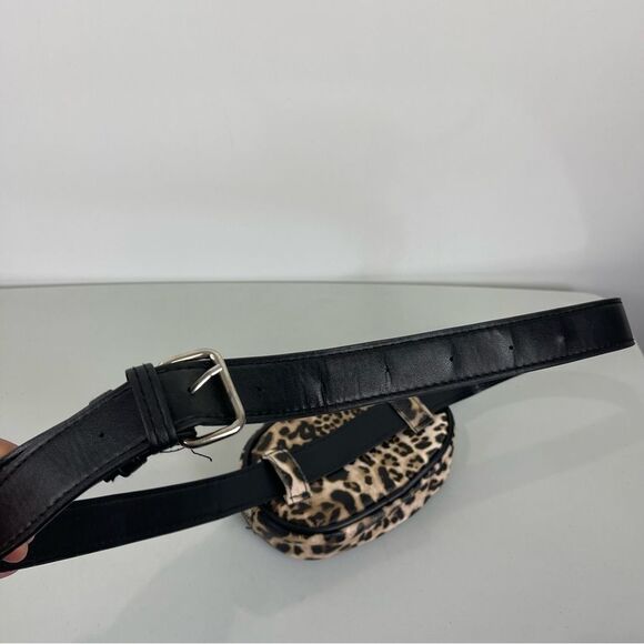 Leopard Print Belt Bag Small Purse - Picture 4 of 7